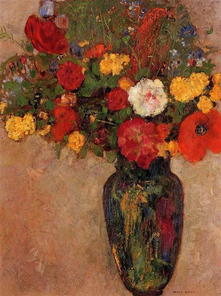 Vase de fleurs - 1910