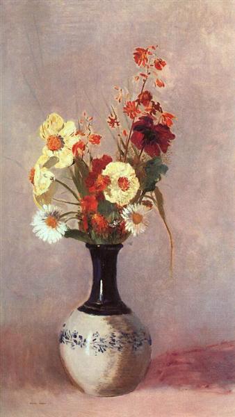 Vase of flowers