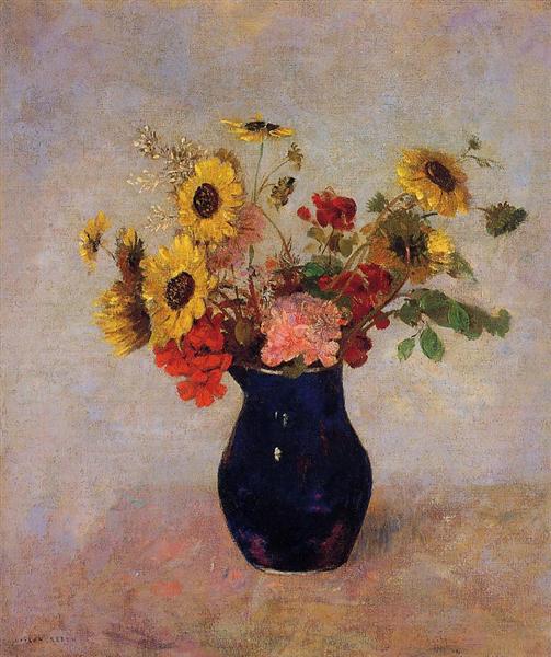 Vase of flowers