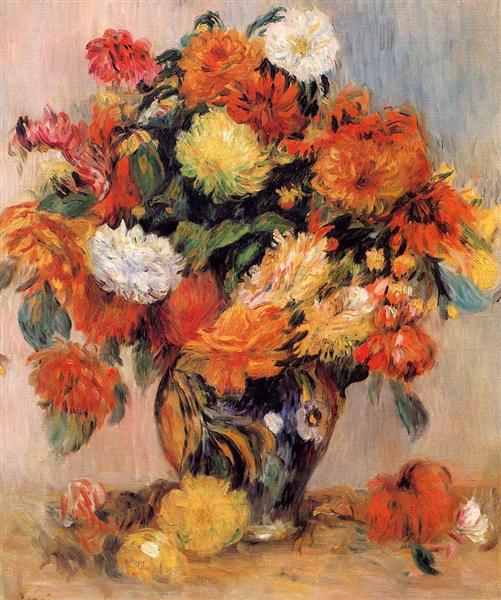 Vaso di fiori - 1884