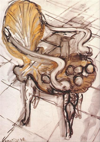 Venetian armchair with fruits 1942 