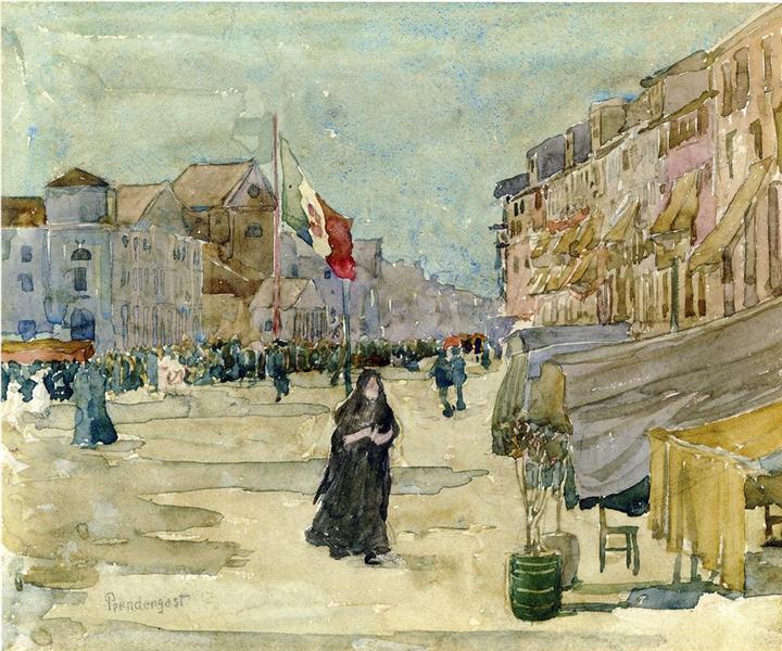 Venezianische Szene - 1899