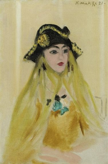 Venetian Woman in Bust 1921 