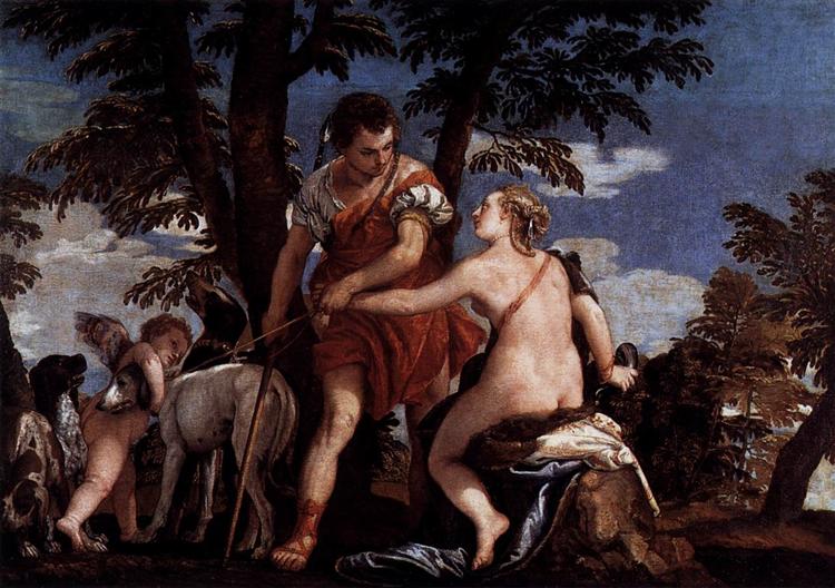 Vénus et Adonis - 1562