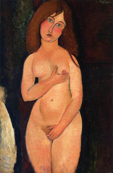 Venus (nacktes Stehen) - 1917