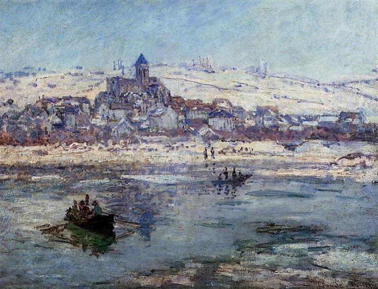 Vetheuil in Winter - 1879