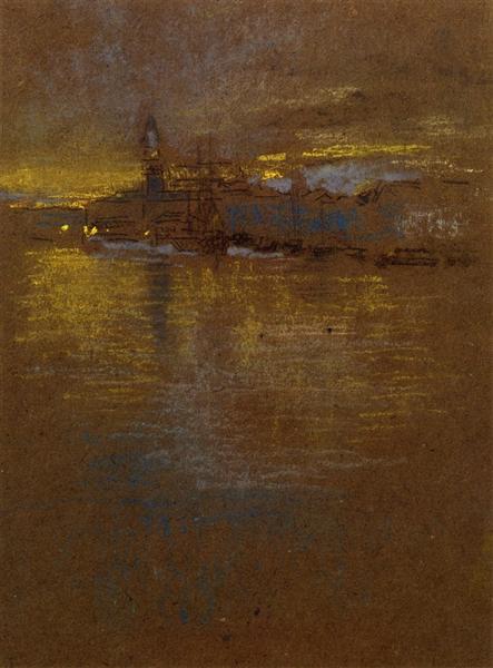 View on the Lagoon - 1880