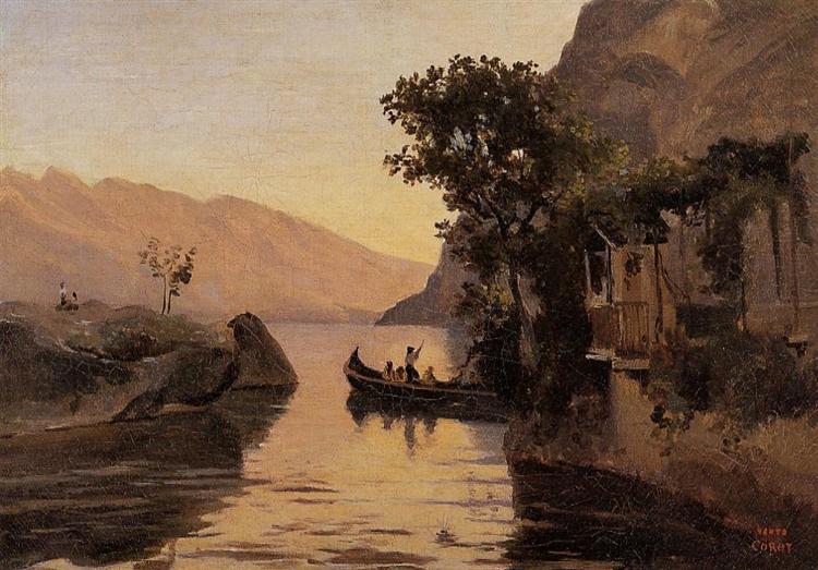 Voir à Riva - Tyrol Italien - 1834