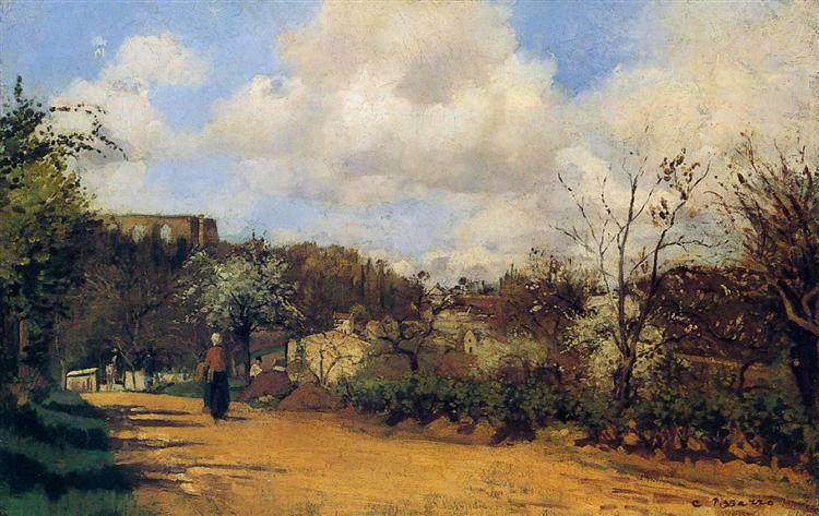 Vista de Louveciennes - 1870