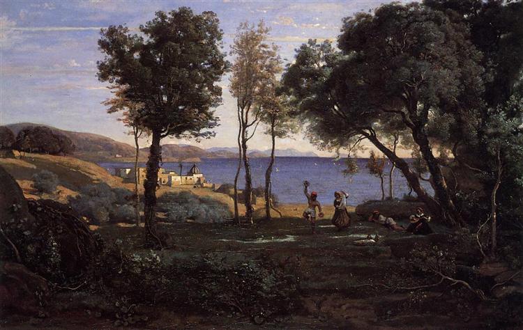 View near Naples - 1841