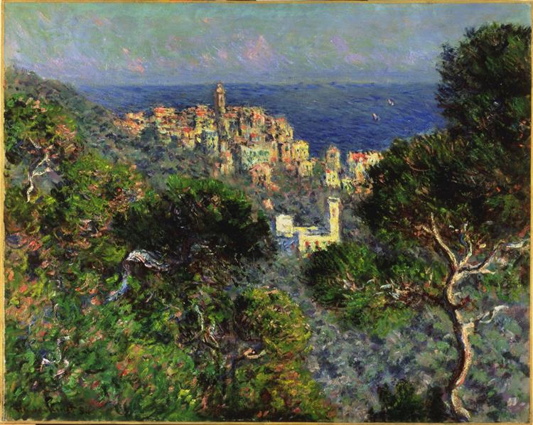 View of Bordighera - 1884