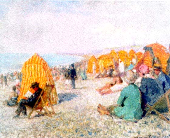 Dieppe Beach View - 1929