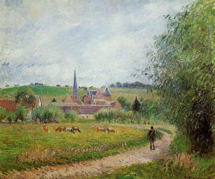 View of Eragny - 1884