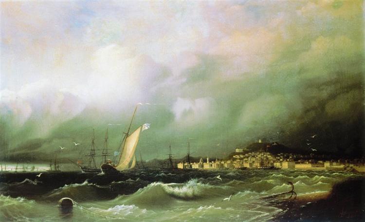 Blick auf Theodosia - 1845