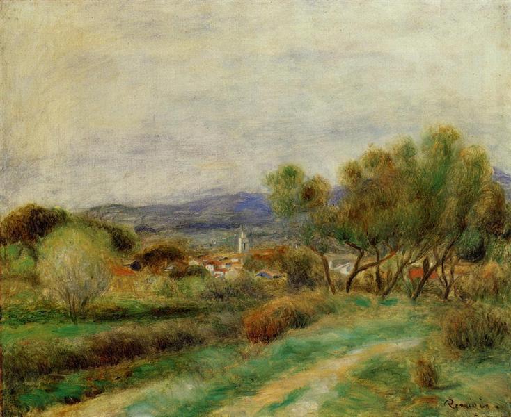 Vista De La Sayne - 1890