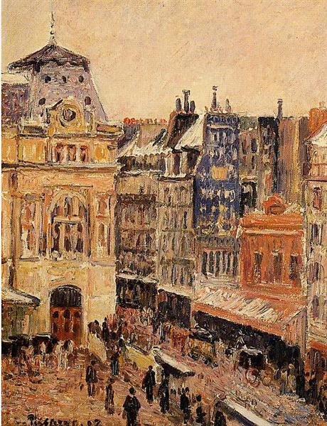 Ansicht von Paris - Rue D'Amsterdam - 1897