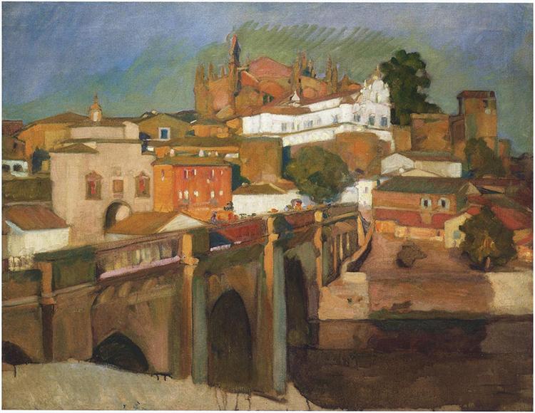 Vista De Plascencia - 1917