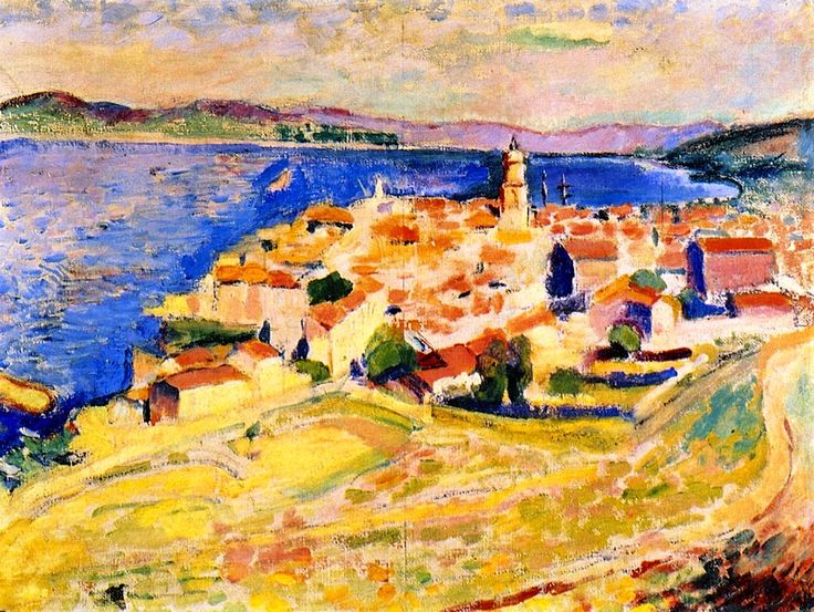 Vista de Saint Tropez 1904