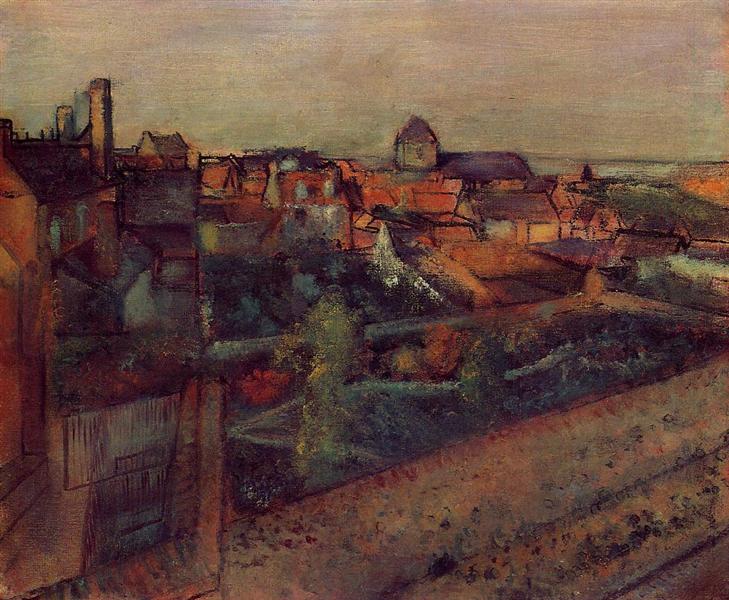 Saint-Valéry-Sur-Somme-1898の眺め