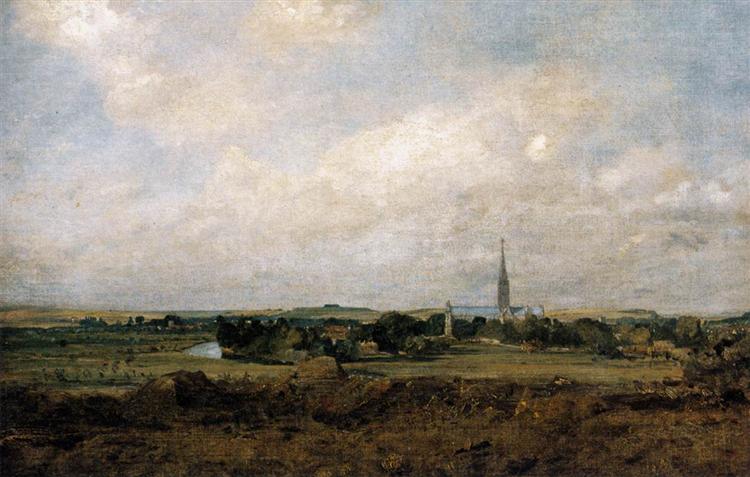 Vista de Salisbury - 1820