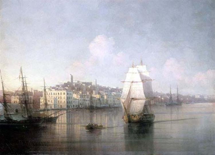 View of the Coastal City - 1877