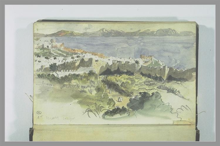 Vista de Tânger - 1832