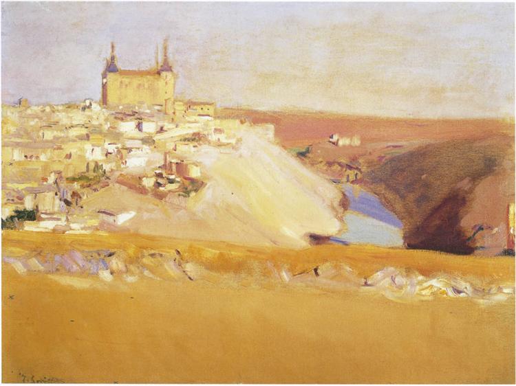 Vista De Toledo - 1912