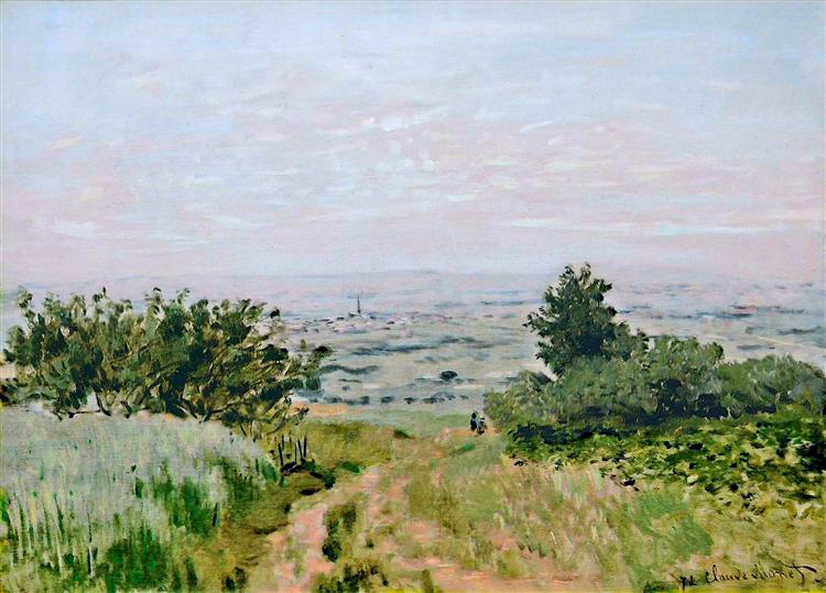 View of the Argenteuil Plain - 1872