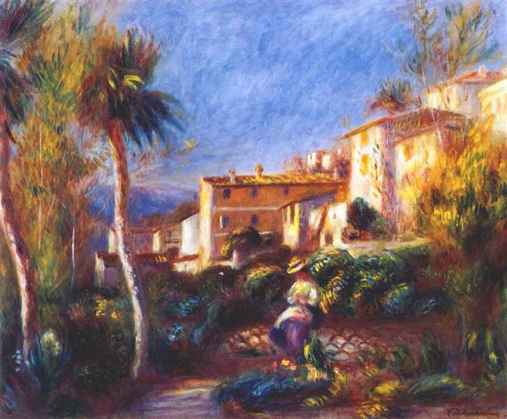 Villa de la Post in Cagnes - 1903