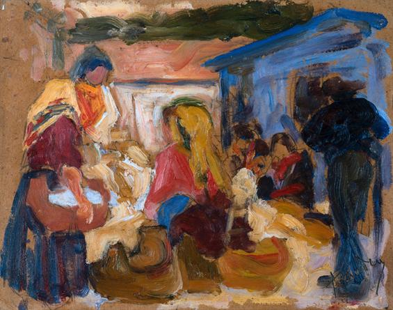 People Market in Cardoso - 1905