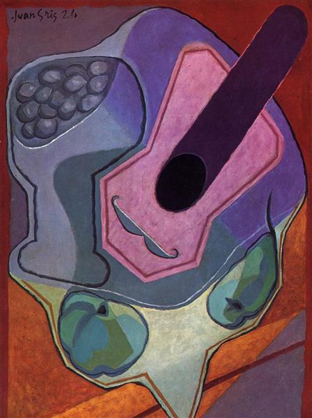 Violin with Fruit - 1924