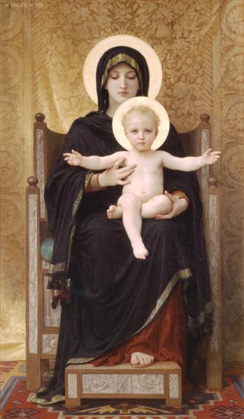 Virgen Y Niño - 1888