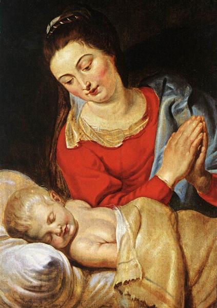 Vierge et enfant