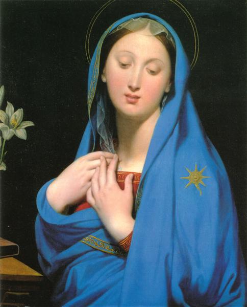 Virgin of Adoption - 1858