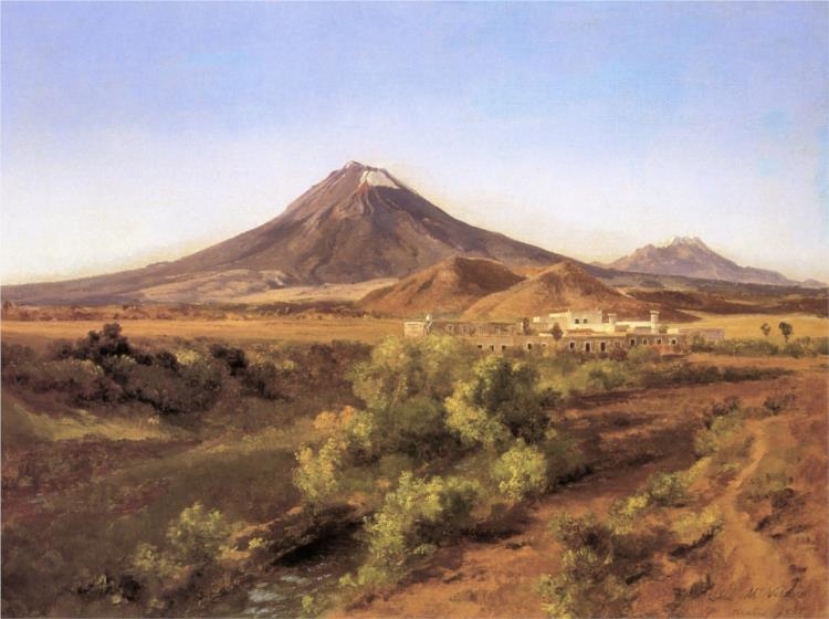 Vista De La Fárica De Hilados La Carolina - 1880