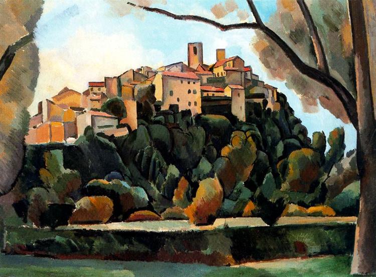 Vue de San Pablo de Vence - 1910