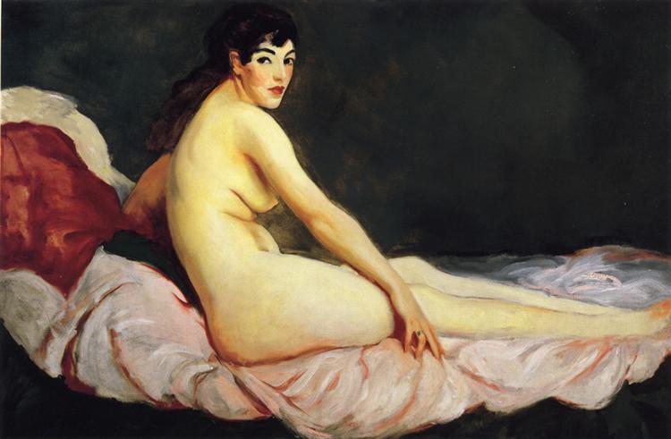 Vivo reclinato (nudo) - 1916