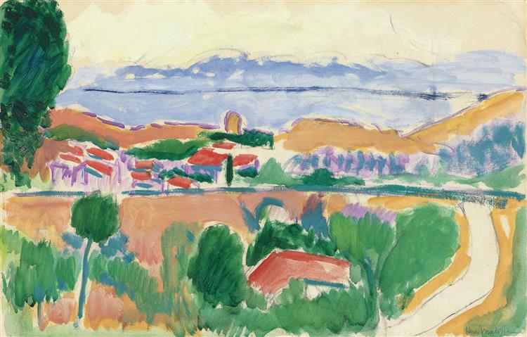 Vue de Collioure 1906 