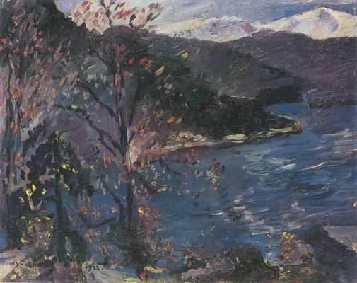 Walchensee Im Herbst - 1922