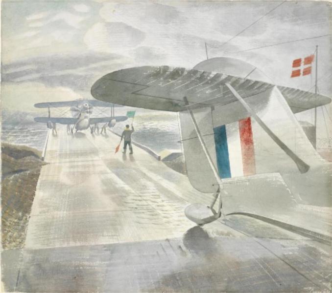 Avión Morsa En La Grada - 1941