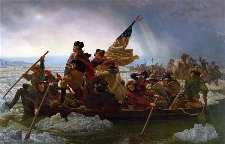 Washington Crossing the Delaware - 1851