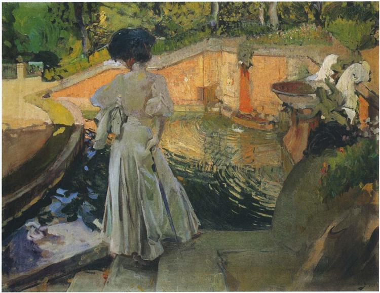 Observer le poisson - 1907