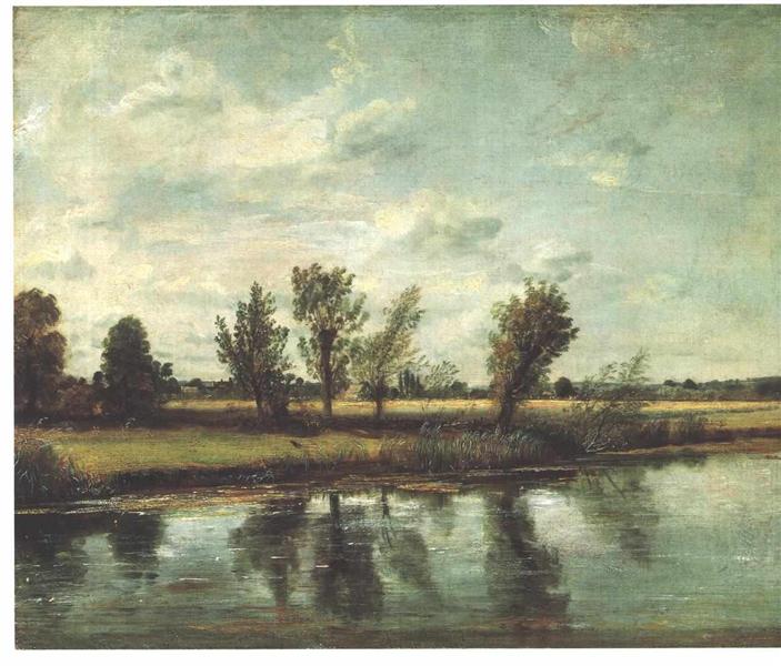 Water meadows near Salisbury - 1820