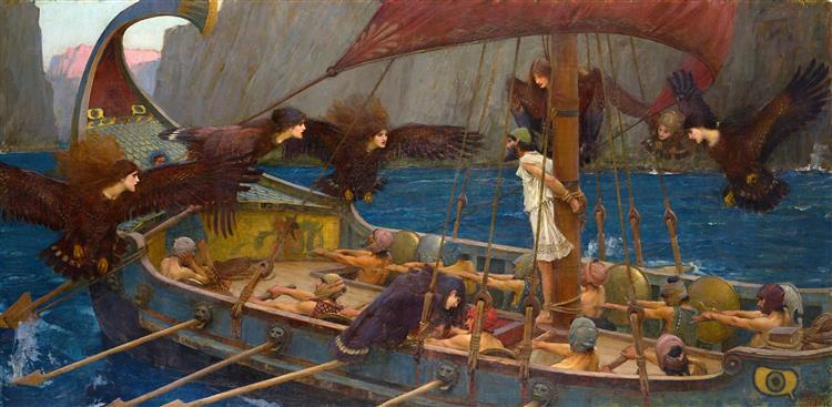 Ulysses a Las Sirenas - 1891