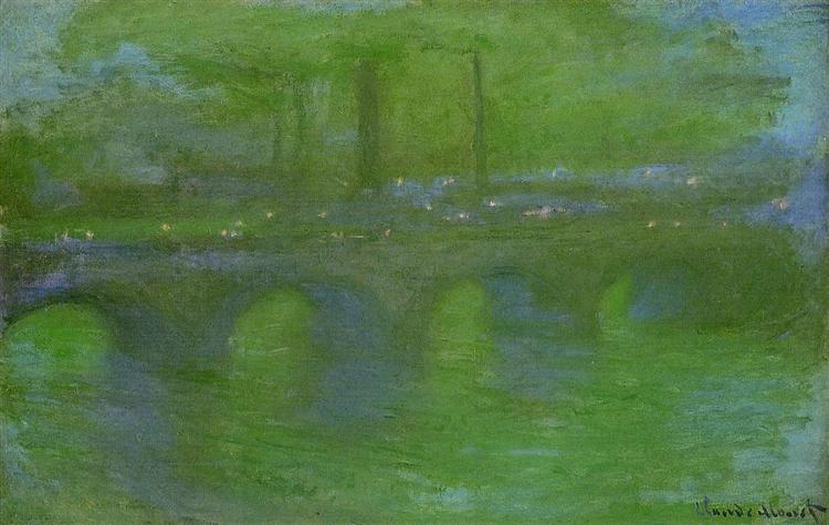 Ponte Waterloo - Amanhecer - 1901