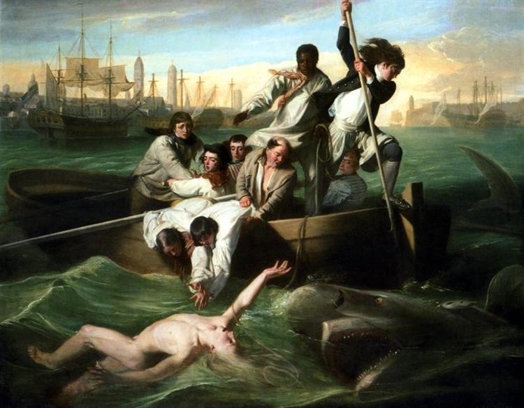 Watson and the Shark - 1782