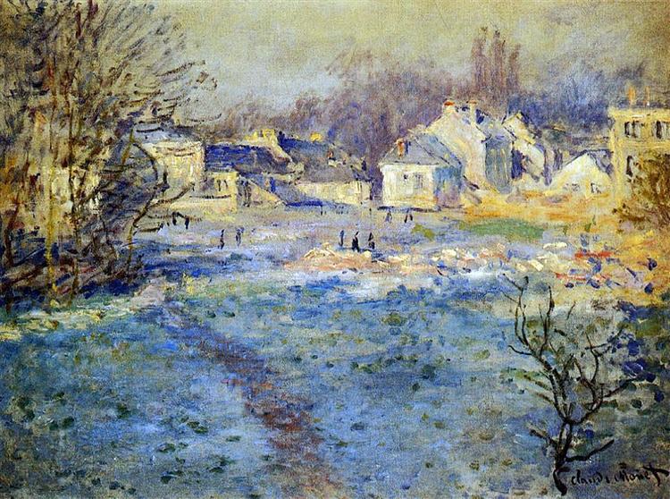 Weißer Frost - 1875