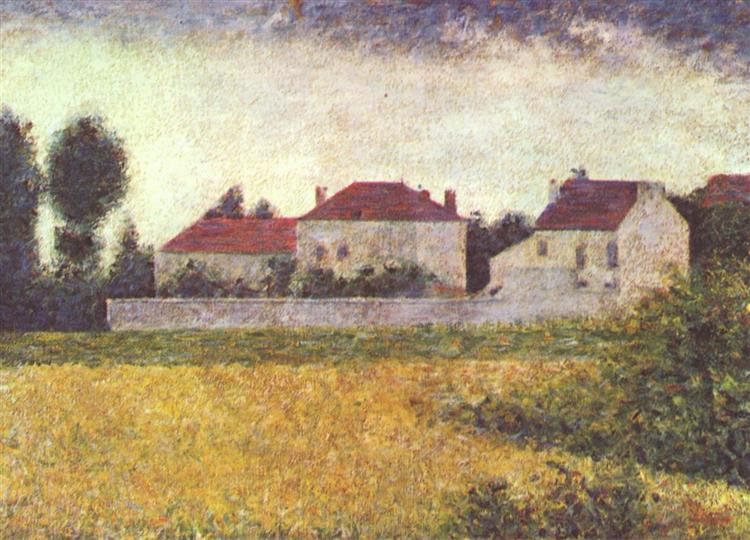 Maisons Blanches - Ville D'Avray - 1882