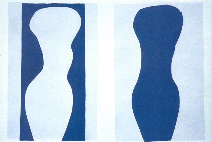 Torso Blanco y Torso Azul 1944