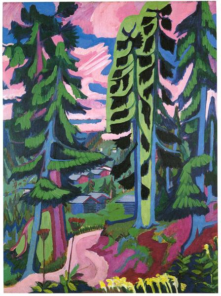 Forêt de montagne Wildboden - 1928